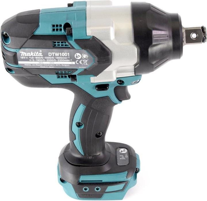 Produktbild Makita DTW 1001 RG1 Akku Schlagschrauber 18V 3/4“ 1050Nm Brushless + 1x Akku 6,0 Ah + Ladegerät (Akkubetrieb)