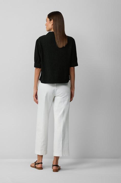 Immagine prodotto S.Oliver Bluse Verkürzte Plissee-Bluse im Loose Fit mit Puffärmeln (44)