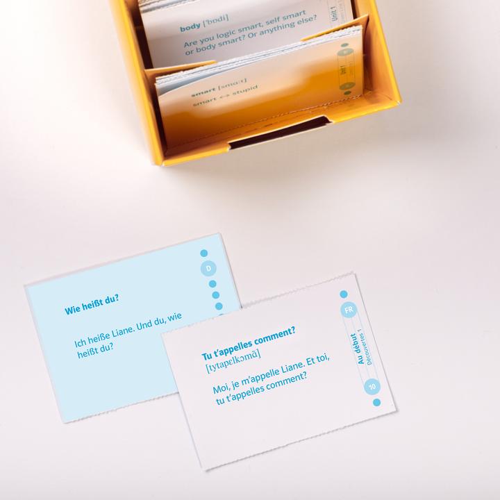 Actual product image Découvertes 1 (ab 2020) - Vokabel-Lernbox zum Schulbuch 1. Lernjahr (German, Klett Learning Training, 2020)