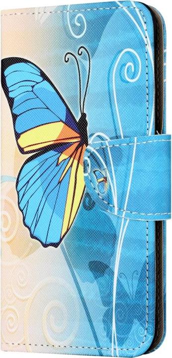 Actual product image Ueli Express iPhone 15 Book Case with Card Pocket Butterfly (Apple iPhone 15)