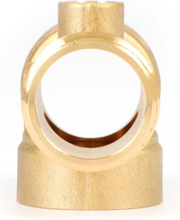 Produktbild Wiltec 4-Wege Verteiler IG Messing DN25 1" DN13 1/4"Hauswasserwerk Manometer