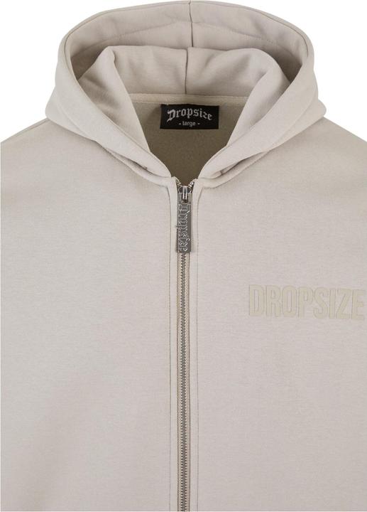 Actual product image Dropsize Heavy Oversize HD Print Zip Hoodie - 124663 (L)