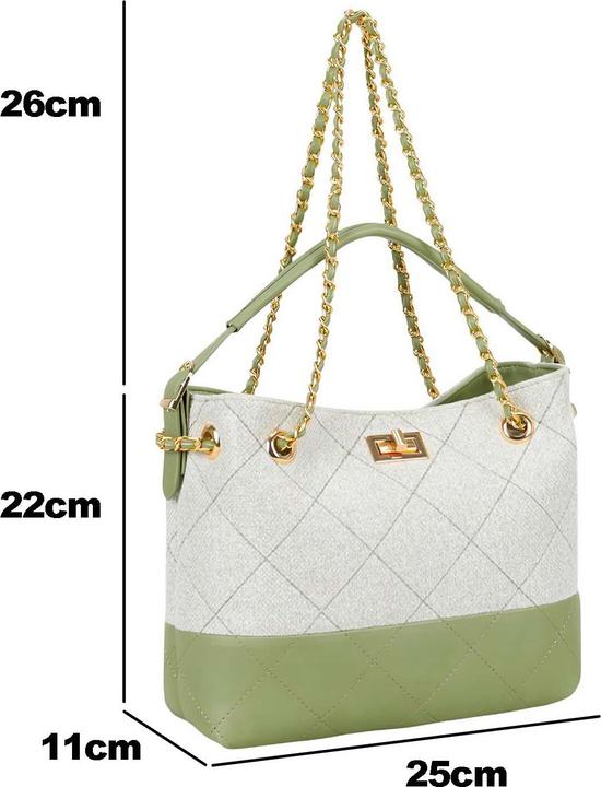 Produktbild Gallantry Gesteppte Damen Schultertasche