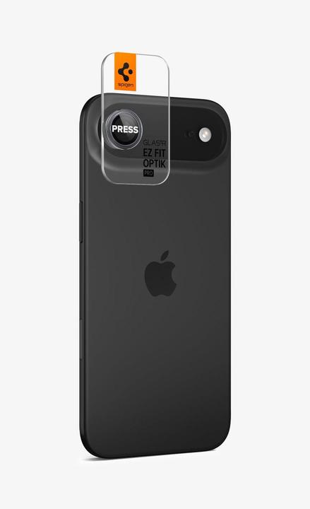 Actual product image Spigen Glass tR EZ Fit Optik Pro 2 Pack (2 pcs., Apple iPhone Air)