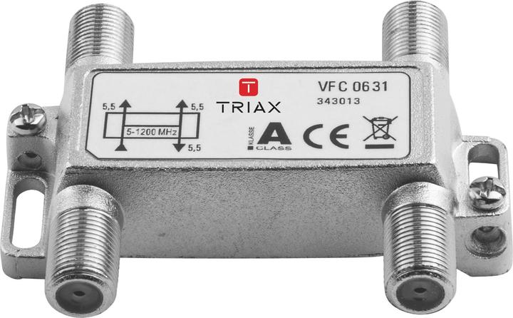 Actual product image Triax VFC 0631 RF splitter (5.50 dB, Manifolds and Branchers)