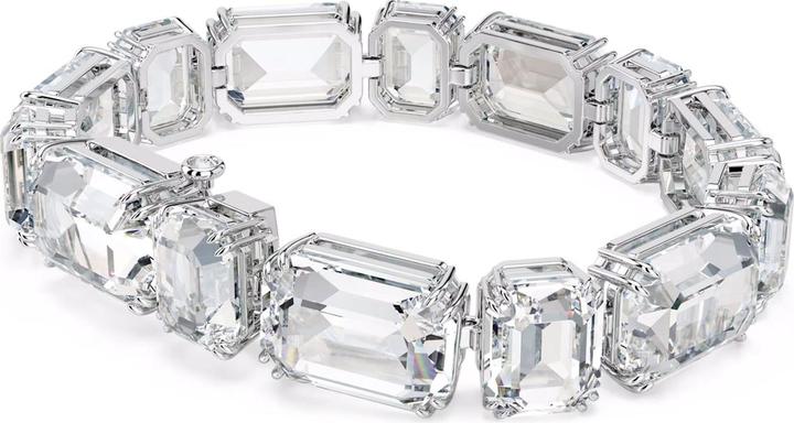 Swarovski Millenia Tennis Armband Oktagon Schliff Weiss (Swarovski Metall)