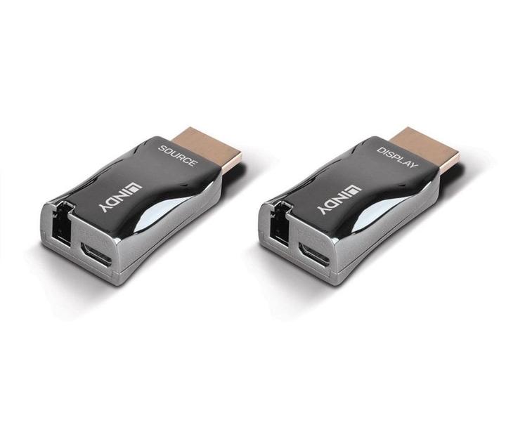 Produktbild Lindy 300m HDMI 4K60 Fiber Optic Dongle extender