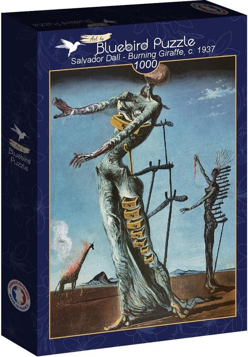 Productafbeelding Bluebird Puzzel 1000 stukjes Salvador Dalí - Brandende giraf, ca. 1937 (1000 onderdelen)