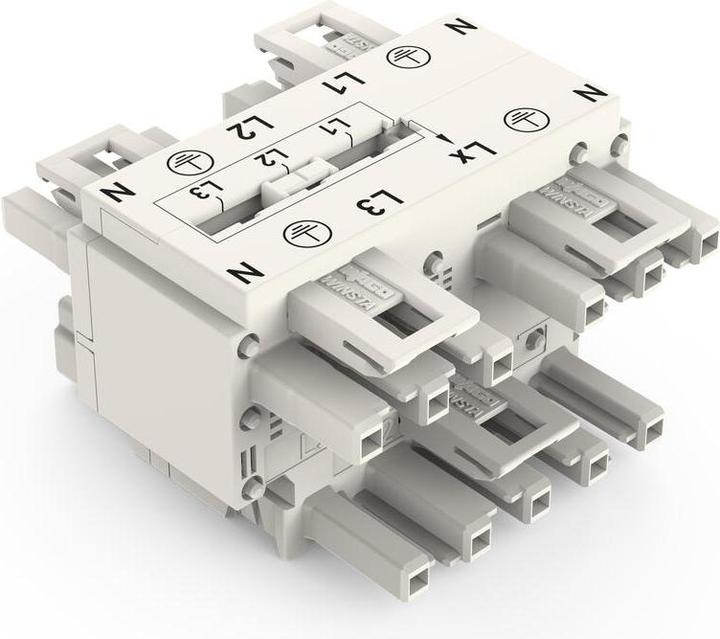 Actual product image Wago Mains distributor Mains plug -