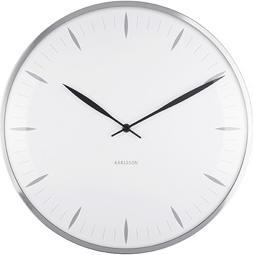 Actual product image Karlsson Wall clock Leaf White (40 cm)