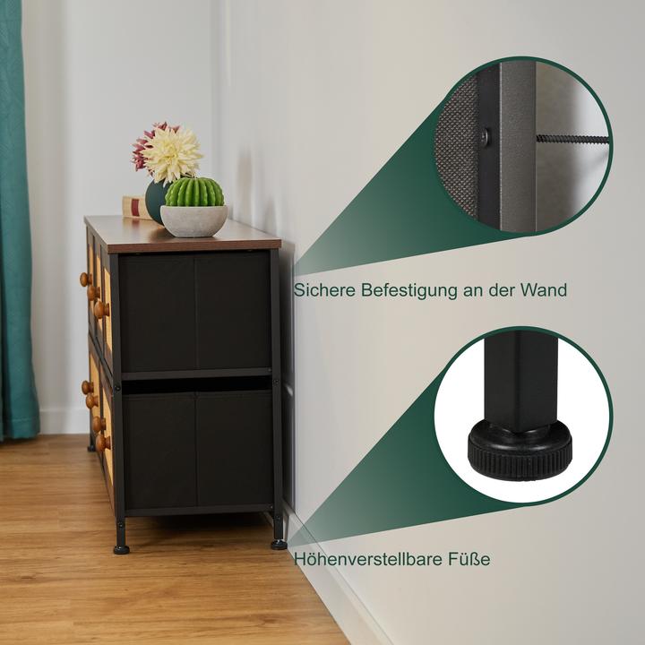 Produktbild Relaxdays Kommode (100 x 32.50 x 54.50 cm)