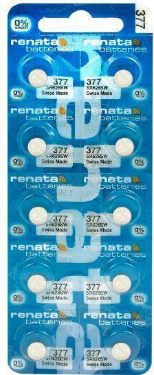 Produktbild Renata 377 / SR626SW (10 Stk., Gerätespezifisch, 24 mAh)