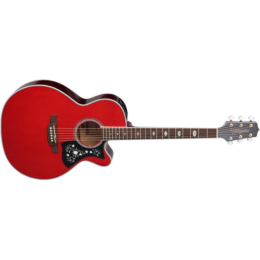 Takamine GN75CE-WR Electro-acoustic guitar, Wine Red (Chitarra classica), Chitarra, Rosso