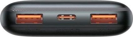 Produktbild Baseus Powerbank Bipow Pro 10000mAh, 2xUSB, USB-C, 22.5W (black) (10000 mAh, 22.50 W, 37 Wh)