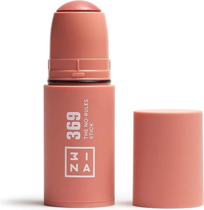 Produktbild 3INA MAKEUP The No Rules Stick 369 Brown Pink Blush Stick Matte for Sensitive Eyes Lips & Cheeks wit (369 Brown Pink)