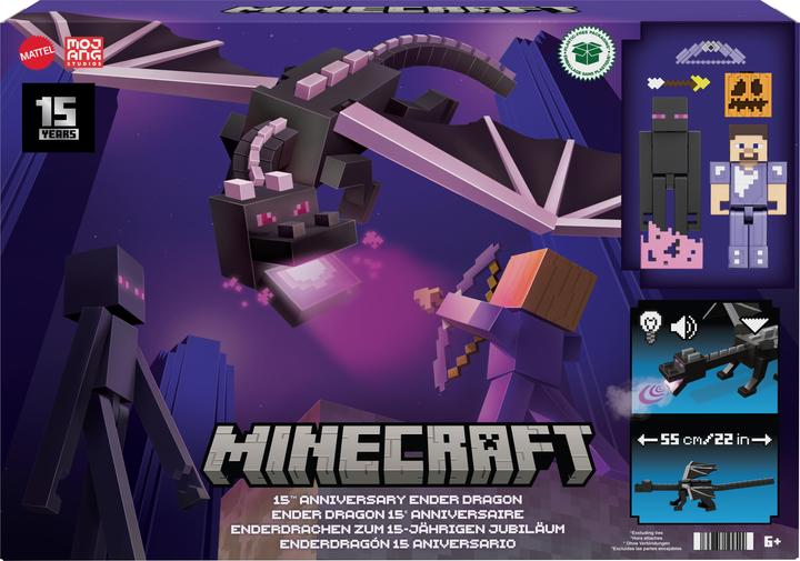 ゲームキャラクター Minecraft 15th Anniversary Ender Dragon Minecraft Ender Dragon 15th Anniversary Edition - kopen bij