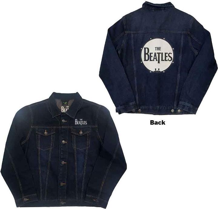 Produktbild The Beatles Drum Logo Denim-Jacket (L)