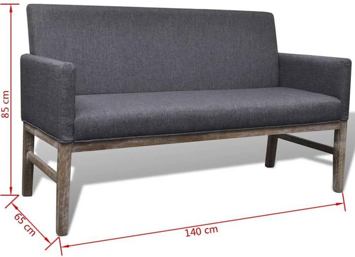 Image du produit vidaXL Sofabank (140 cm)