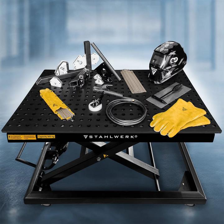 Produktbild Stahlwerk Schweissgerät ARC 200 Synergic Pro MMA Lift TIG IGBT Inverter 200 A