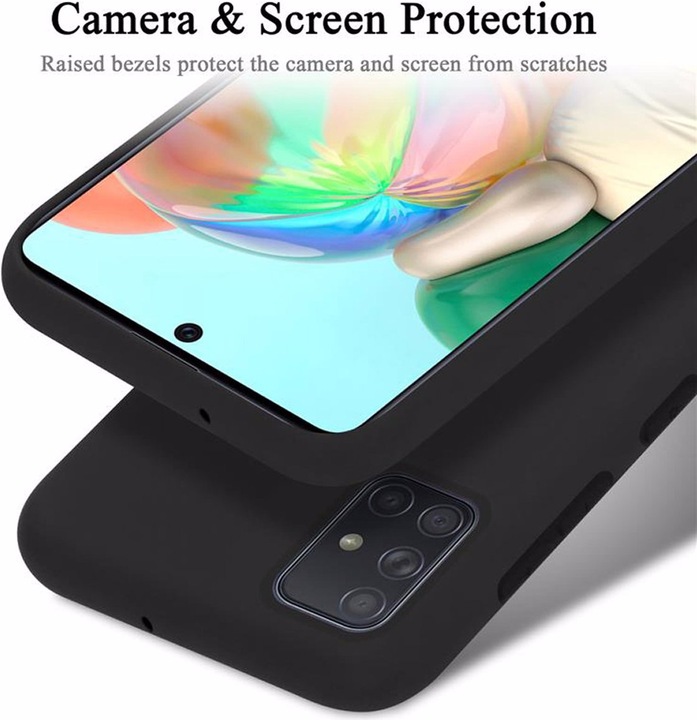 Actual product image Cadorabo TPU Liquid Silicone Case Cover (Samsung Galaxy M40s)
