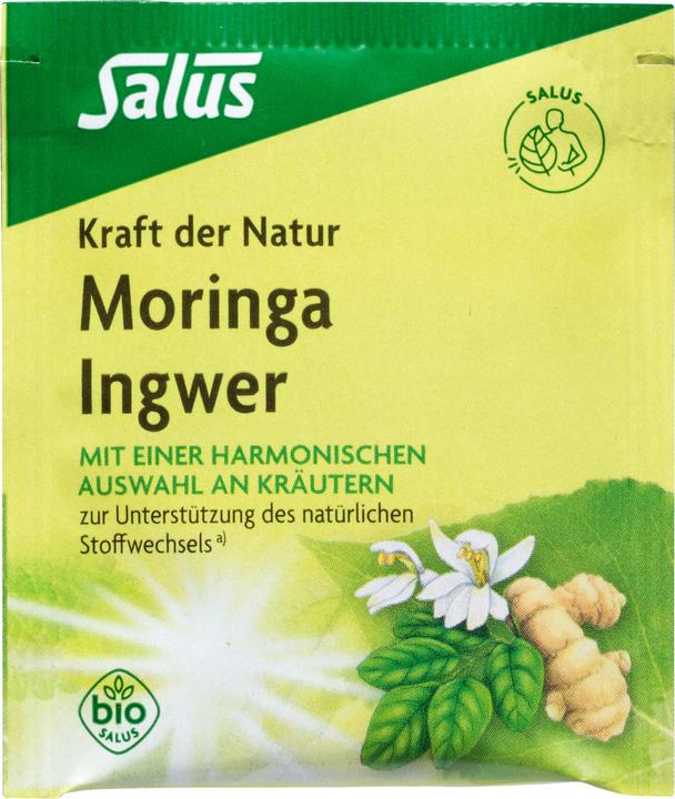 Produktbild Salus Moringa Ingwer Tee Bio (63 g)