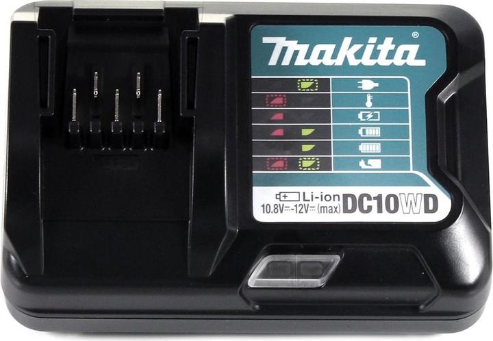Produktbild Makita DEAADP08 WM1 USB Adapter für 10,8V-12V Akkus + 4,0 Ah Akku ( 197406-2 ) + Lader ( 197343-0 ) (12 V)