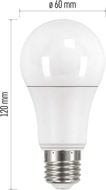 Produktbild Emos LED BULB CLASSIC A60 10.5W(75W) 1060lm E27 WW (E27, 10.70 W, 1060 lm, 1 x, F)
