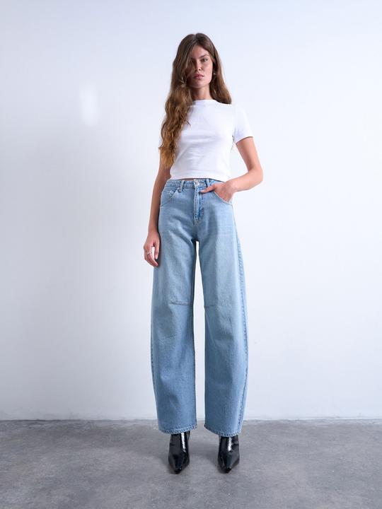 Actual product image Spokey Normal geschnitten Mid Rise Jeans Weit geschnitten (30)