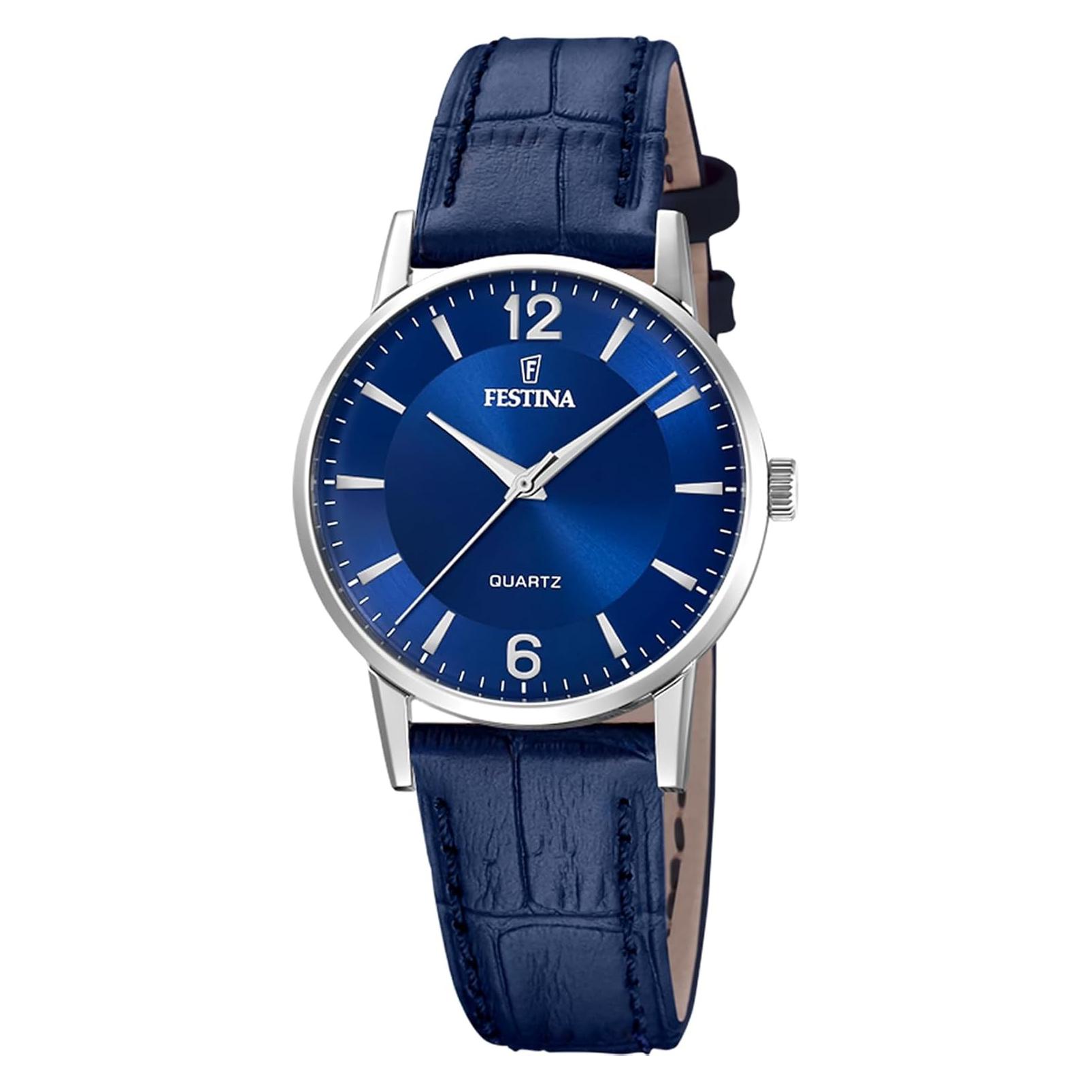 Festina, Horloge, F20691/4, Blauw, (Analoog Horloge, 29 mm)