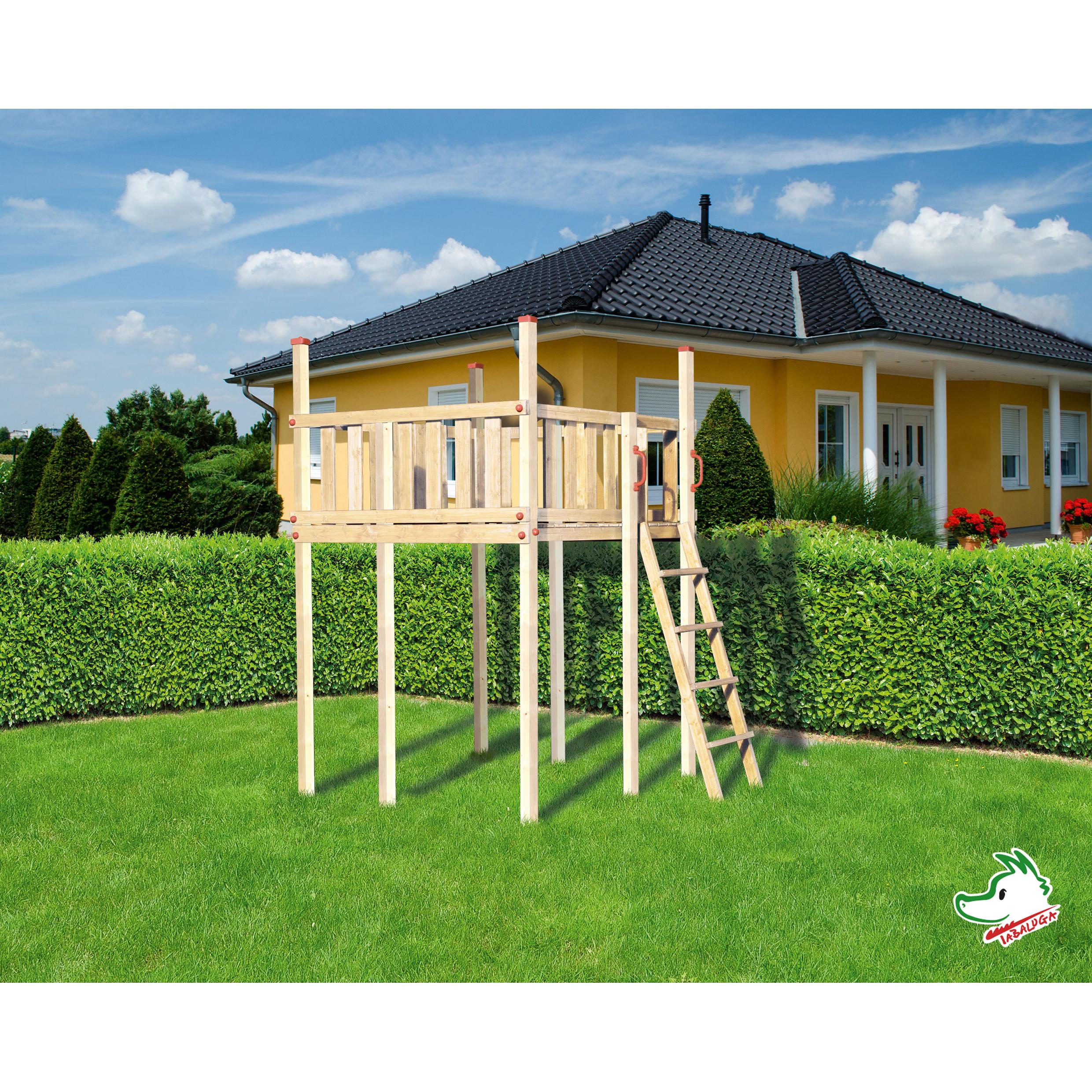Thumbnail - Weka Holzbau Tabaluga Spielturm 816 D