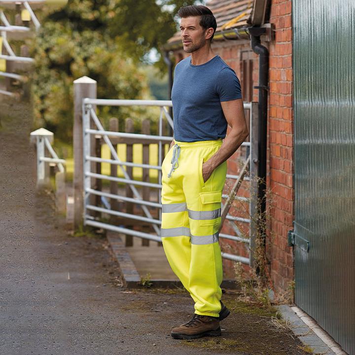 Produktbild Yoko Hi Vis Reflekt Work Jogging Hose (S, S)