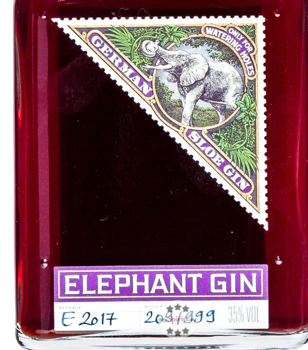 Produktbild Elephant Gin Sloe Gin (1 x 50 cl)