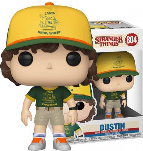 Actual product image Funko POP! - Stranger Things: Dustin (at Camp)