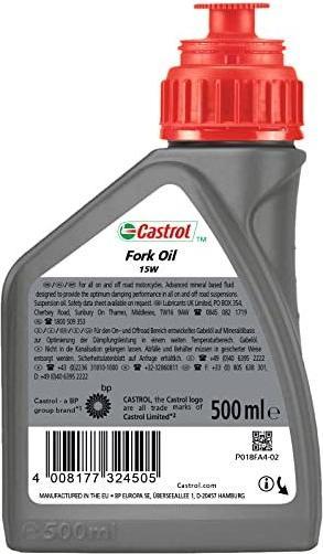 Actual product image Castrol Fork Oil 15W (0.50 l, SAE 15W)