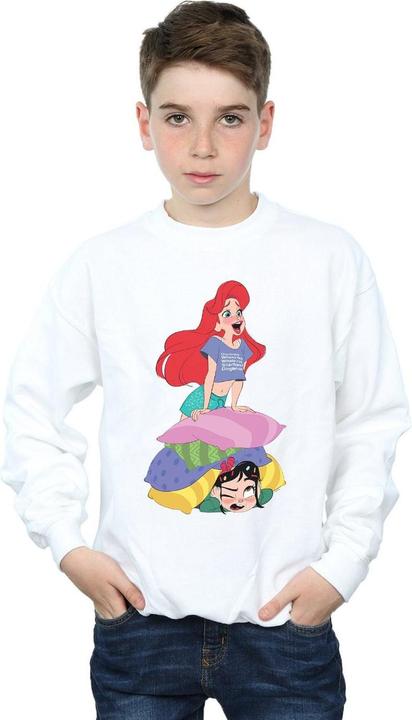 Produktbild Disney Wreck It Ralph Ariel And Vanellope Sweatshirt Jungen (128)