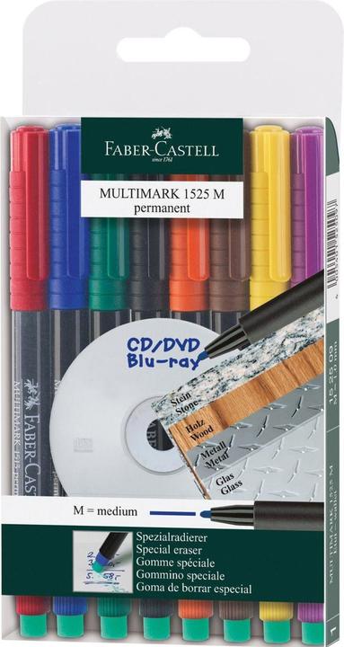 Actual product image Faber-Castell MULTIMARK - permanent marker (8x)