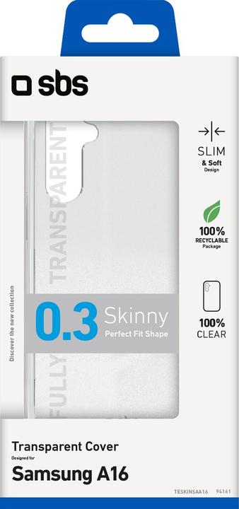 Actual product image SBS Skinny Cover Galaxy A16 transparent (Samsung Galaxy A16)