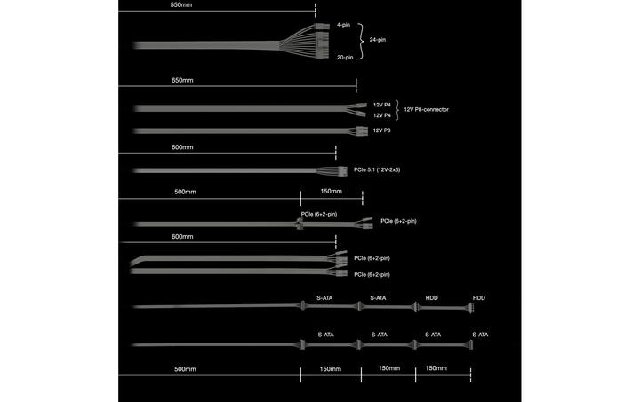 Productafbeelding be quiet! Pure Power 13 M 1200 Watt Netzteil 80+ Gold ATX 3.1 PCIe5.1 modular (1200 W)