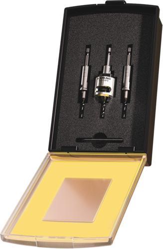 Famag HM-Bohrer-Senker-Satz 4-teilig 3, 4, 5mm mit Tiefenanschlag für Terrassenbau 4tlg. (3, 4, 5 Millimeter)