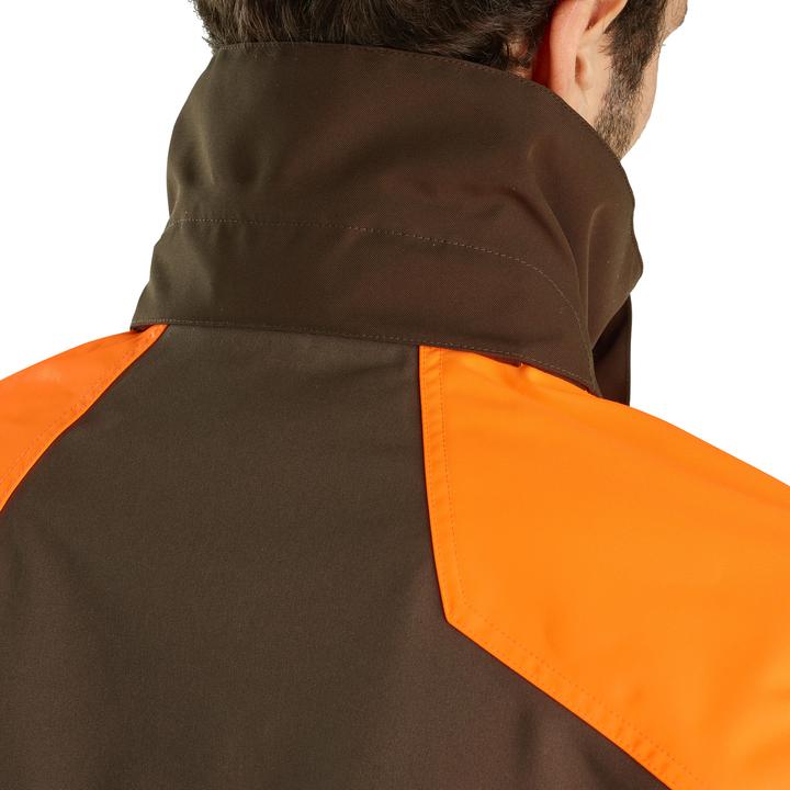 Produktbild Solognac Jagdjacke Regenjacke Renfort 900 orange/braun (M)