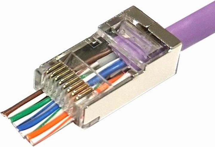 Produktbild MicroConnect Modular EZ Plug RJ45 8P8C CAT6 (F/UTP, CAT6)