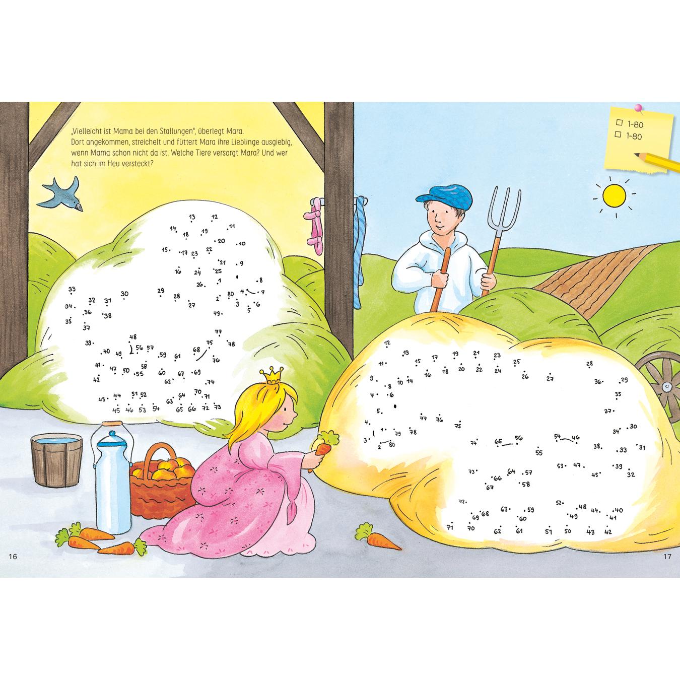 Thumbnail - Von Punkt zu Punkt. Prinzessin, Kinderbücher von Corina Beurenmeister