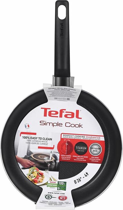 Productafbeelding Tefal B55605 (26 cm, Koekenpan, Aluminium)