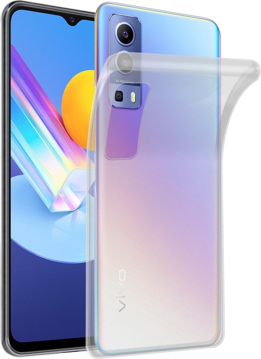 Productafbeelding Cadorabo TPU Ultra Slanke AIR Cover (Vivo Y72 5G, Vivo Y52s 5G)