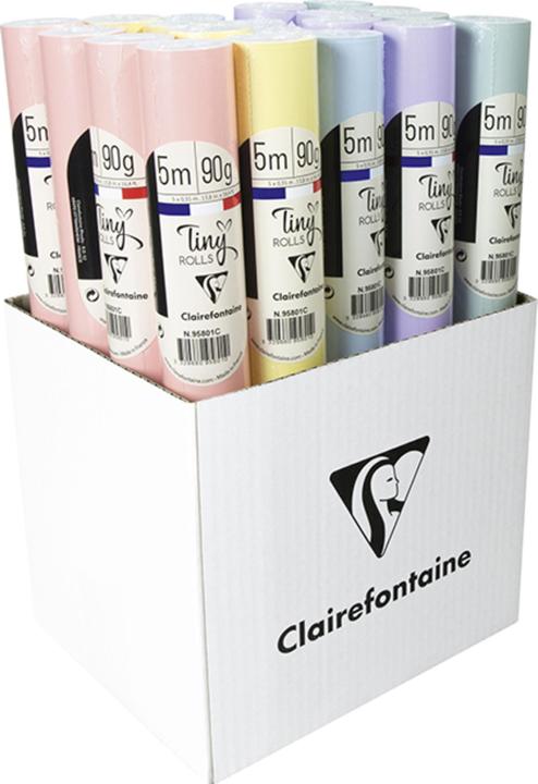 Produktbild Clairefontaine Tiny Rolls Pastell (Geschenkpapier, 1 x)