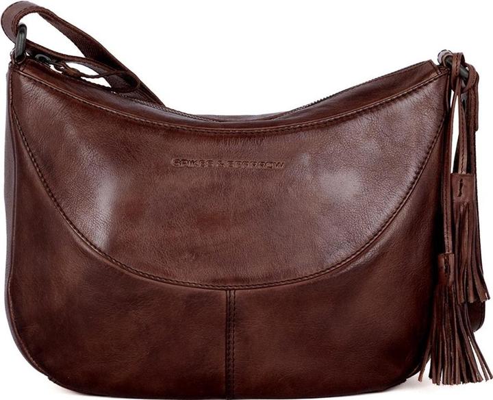 Immagine prodotto Spikes & Sparrow Crossbodytas / Schoudertas Dames Leer Apache Bruin