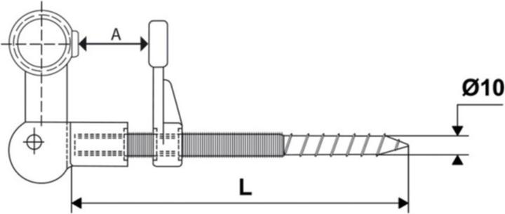 Actual product image Torbel Venetian blind retainer