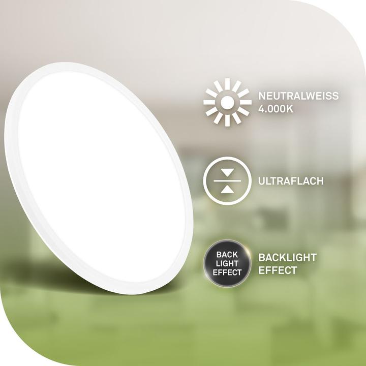 Produktbild Briloner Ultraeffizientes & Ultraflaches LED Panel mit Energieeffizienz Klasse A (3000 lm)
