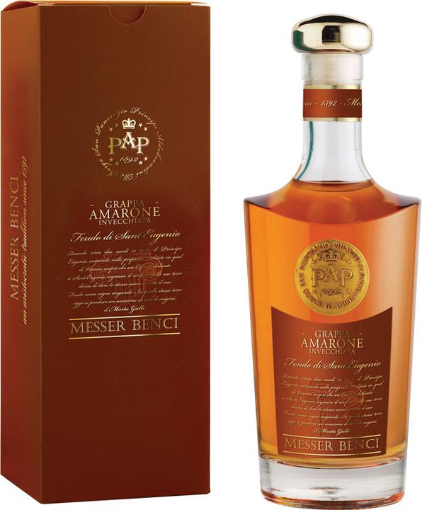 Aldobrandini Grappa di Amarone Invecchiata Privada Feudo di Santeugenio Principe (1 x 70 cl)