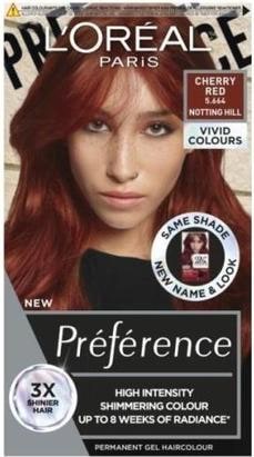 Immagine prodotto L'Oréal Paris L'Oreal Preference Vivids Tintura per capelli 5.664 Rosso Ciliegia (5.664 Rosso ciliegia)